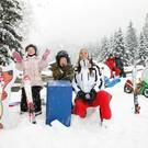 Skifahren mit Kindern